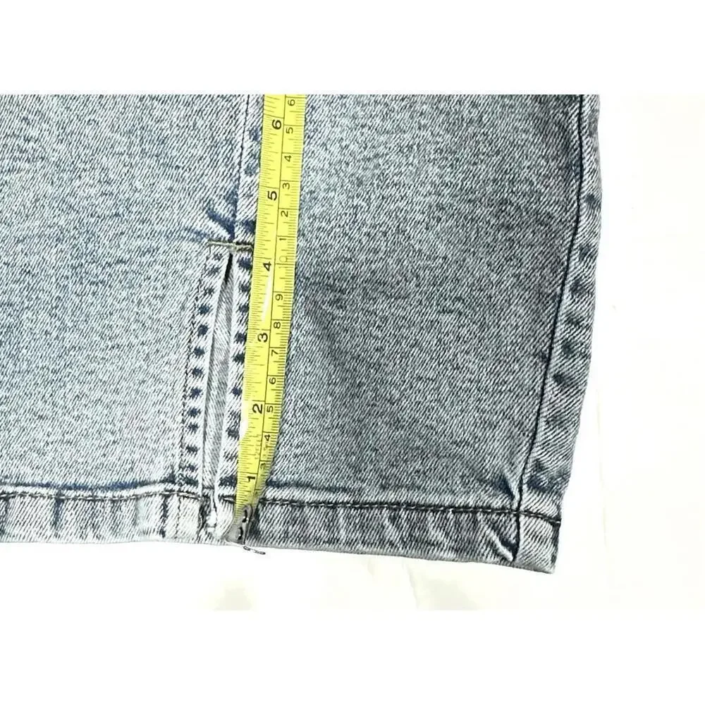 FB SISTER Light Wash Denim Blue Jeans Short Skirt Size M – Preowned